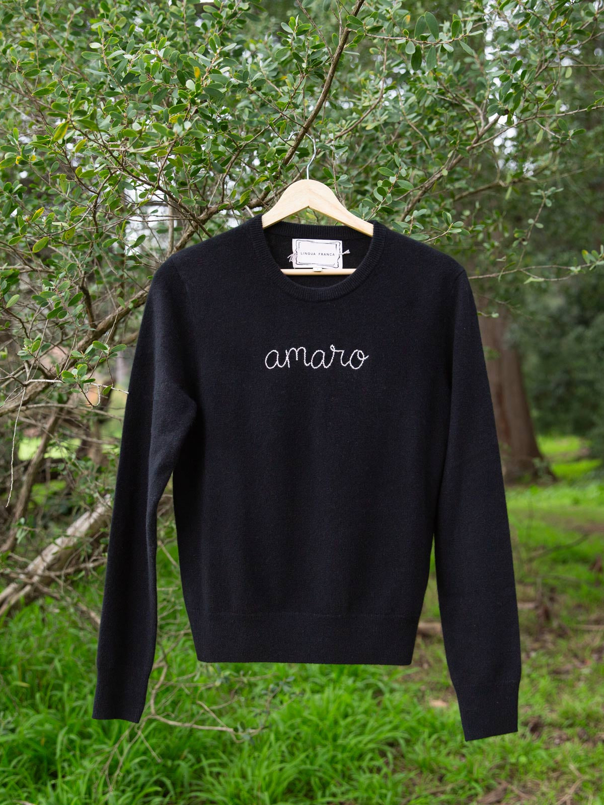 Cashmere "Amaro" Sweater