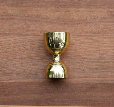Solid Brass Jigger