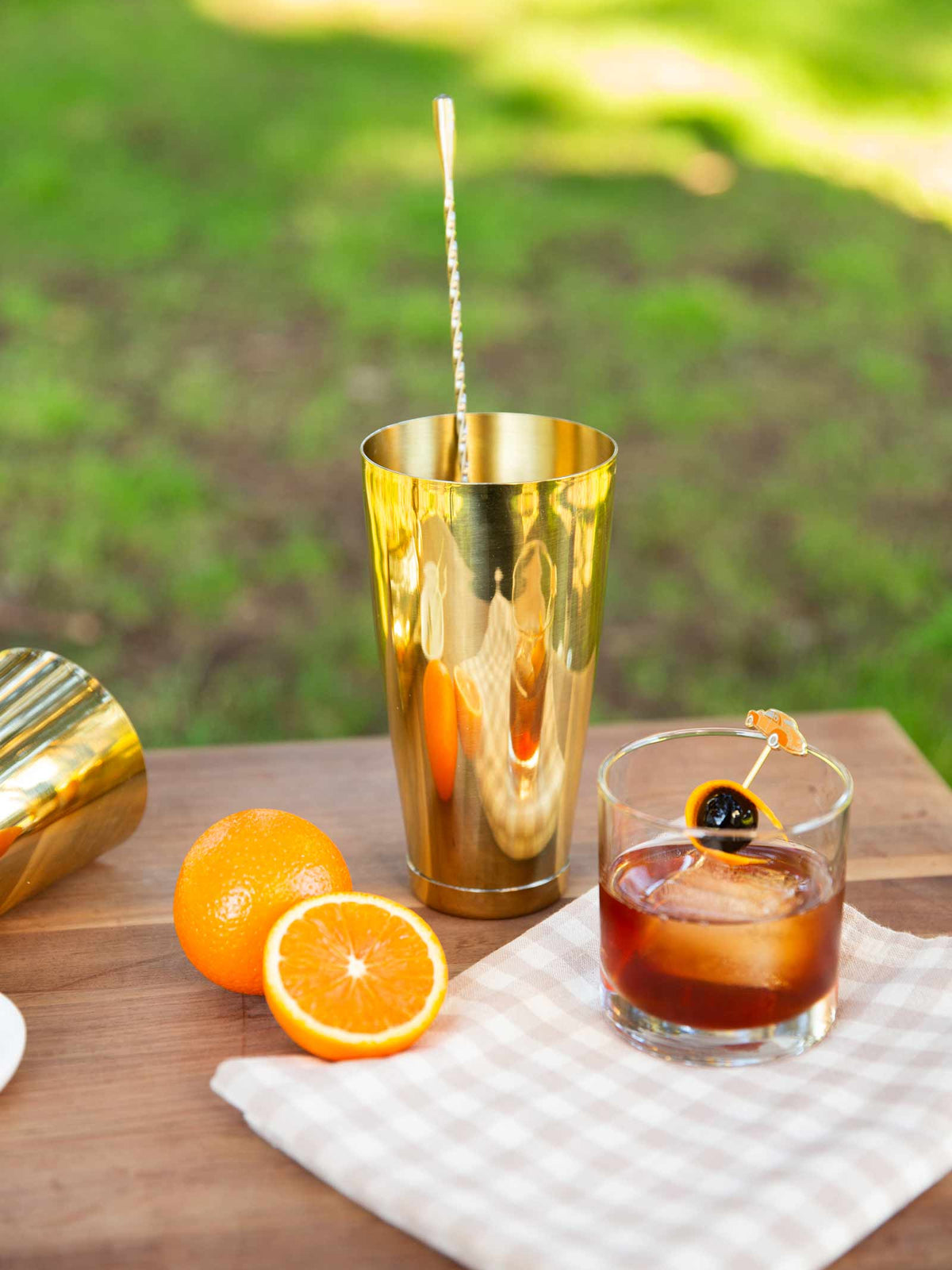 Solid Brass Cocktail Shaker