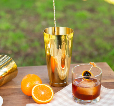 Solid Brass Cocktail Shaker