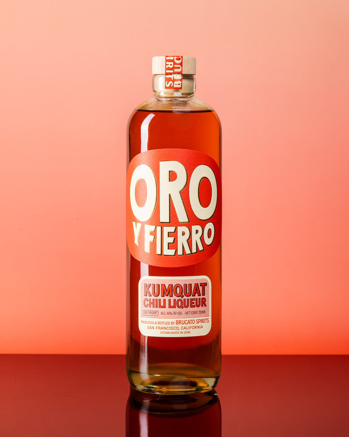 Oro y Fierro | Kumquat Chili Liqueur