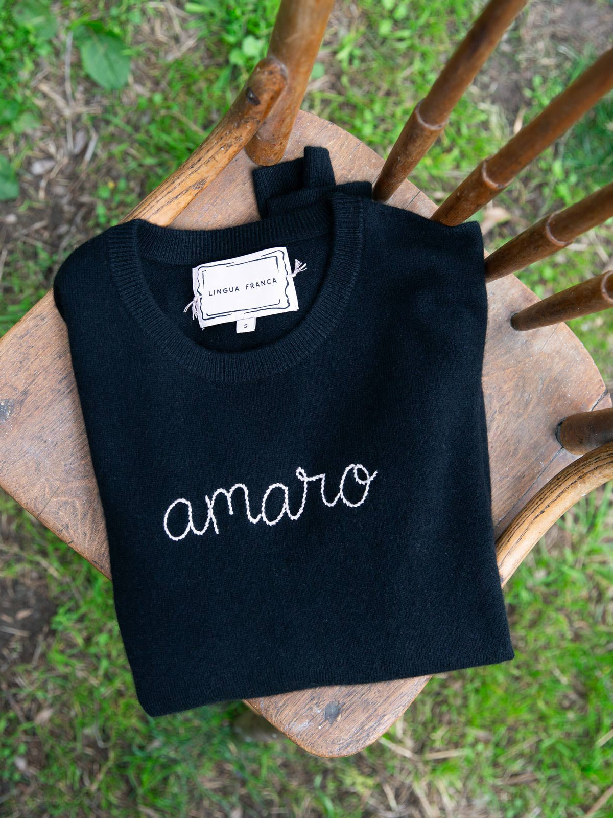 Cashmere "Amaro" Sweater