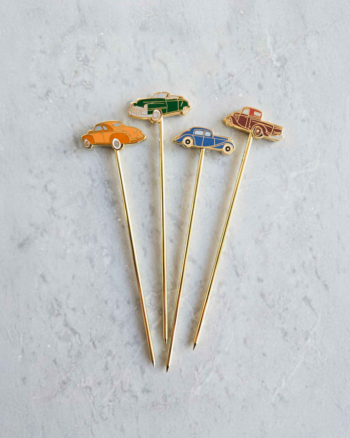 Brucato Car Cocktail Picks
