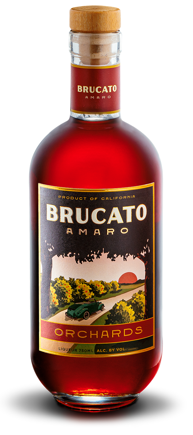 Bottle of Brucato Amaro Orchards
