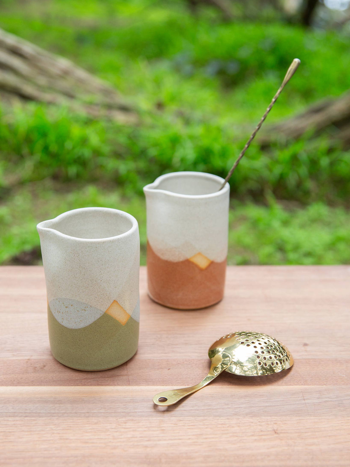 Handmade Ceramic Beakers